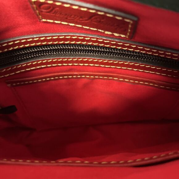Dooney & Bourke Florentine Pocket Crossbody Handbag Red - Picture 11 of 14